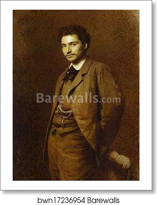 Portrait of the Artist Feodor Vasilyev by Ivan Kramskoy, Art Print Portrait of the Artist Feodor Vasilyev by Ivan Kramskoy, Art Print
