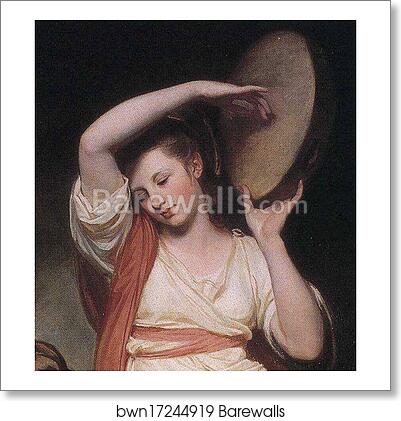The Levenson-Gower Children. Detail by George Romney, Art Print The Levenson-Gower Children. Detail by George Romney, Art Print