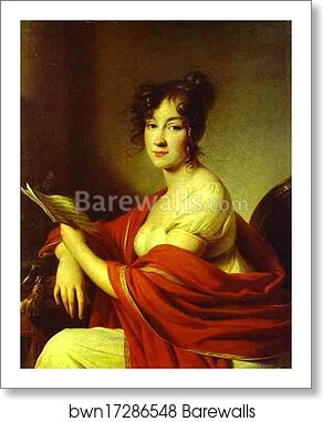 Portrait of an Unknown Woman by Alexander Molinari, Art Print Portrait of an Unknown Woman by Alexander Molinari, Art Print