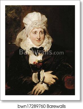 Mrs William Lock by Sir Thomas Lawrence, Art Print