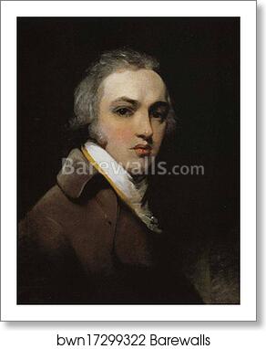 Self Portrait as a Young Man by Sir Thomas Lawrence, Art Print