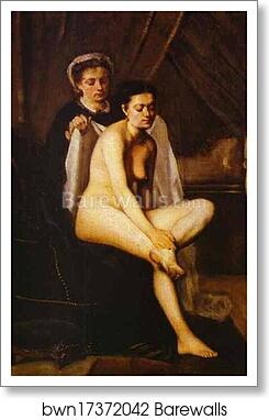 After the Bath by Frédéric Bazille, Art Print