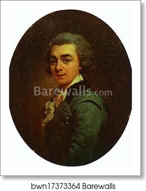 Portrait of Nikolay Lvov, Architect, Painter and Poet by Dmitry Levitzky, Art Print