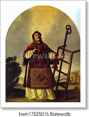 St. Lawrence by Francisco De Zurbarán, Art Print