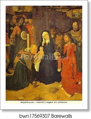 The Adoration of the Magi by Gerard David, Art Print