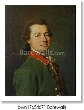 Portrait of E. I. Palmenbach by Dmitry Levitzky, Art Print