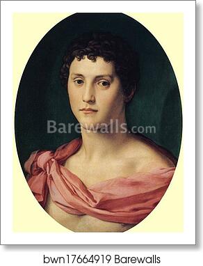 Portrait of a Young Man in Antique Costume by Agnolo Bronzino, Art Print
