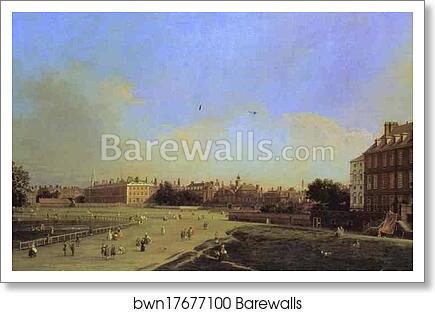 London: the Old Horse Guards from St. James' Park by Giovanni Antonio Canale, Called Canaletto, Art Print London: the Old Horse Guards from St. James' Park by Giovanni Antonio Canale, Called Canaletto, Art Print