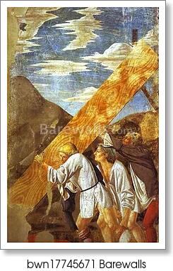 Legend of the True Cross: Burial of the Wood by Piero Della Francesca, Art Print Legend of the True Cross: Burial of the Wood by Piero Della Francesca, Art Print