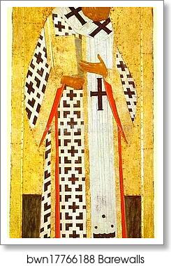 St. Gregory the Theologian by Dionisii (Dionysius), Art Print