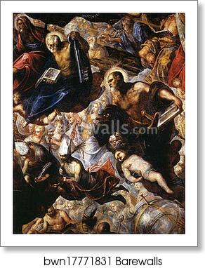 Paradise. Detail by Jacopo Robusti, Called Tintoretto, Art Print Paradise. Detail by Jacopo Robusti, Called Tintoretto, Art Print