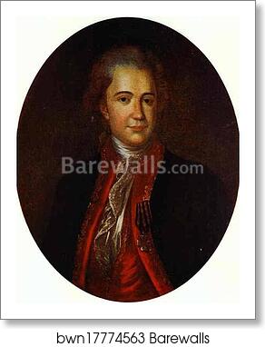 Portrait of an Unknown Man by Fedor Rokotov, Art Print