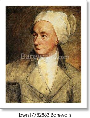William Cowper by George Romney, Art Print