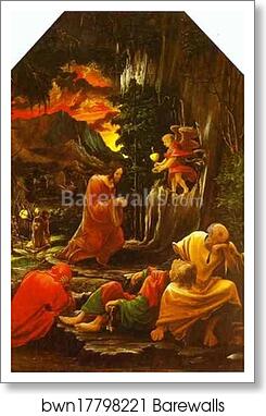 The Agony in the Garden by Albrecht Altdorfer, Art Print