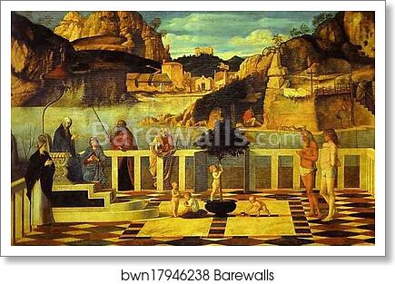 The Sacred Allegory by Giovanni Bellini, Art Print