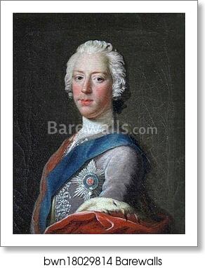 Portrait of Charles Edward Stuart by Allan Ramsay, Art Print