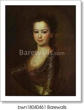 Portrait of Countess Maria Vorontsova as a Child by Dmitry Levitzky, Art Print Portrait of Countess Maria Vorontsova as a Child by Dmitry Levitzky, Art Print