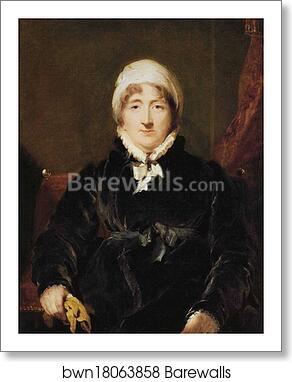 Mrs Joseph May by Sir Thomas Lawrence, Art Print