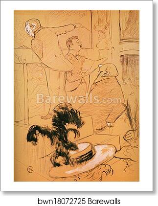Les Grands Concerts d'Opera: Ambroise Thomas at a Rehearsal of "Françoise de Remini" by Henri De Toulouse-Lautrec, Art Print Les Grands Concerts d'Opera: Ambroise Thomas at a Rehearsal of "Françoise de Remini" by Henri De Toulouse-Lautrec, Art Print