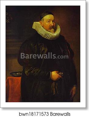 Portrait of Adrian Stevens by Sir Anthony Van Dyck, Art Print Portrait of Adrian Stevens by Sir Anthony Van Dyck, Art Print