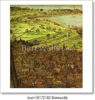 The Tower of Babel. Detail by Pieter Bruegel The Elder, Art Print The Tower of Babel. Detail by Pieter Bruegel The Elder, Art Print