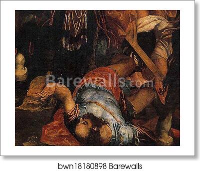 The Conversion of Saul. Detail by Paolo Veronese, Art Print The Conversion of Saul. Detail by Paolo Veronese, Art Print