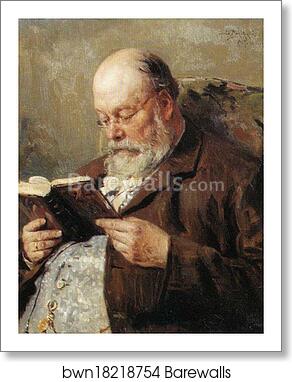 Portrait of the Academician Ivan Yanzchulo by Vladimir Makovsky, Art Print