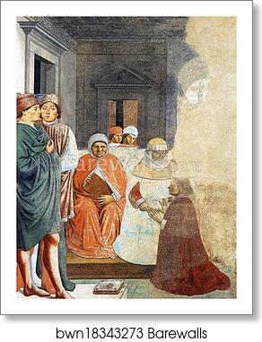 St. Augustine at the University of Carthage by Benozzo Gozzoli, Art Print