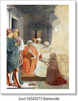 St. Augustine at the University of Carthage by Benozzo Gozzoli, Art Print St. Augustine at the University of Carthage by Benozzo Gozzoli, Art Print