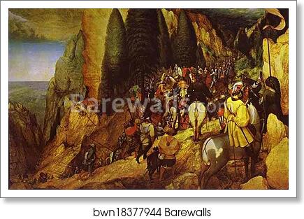 The Conversion of St. Paul by Pieter Bruegel The Elder, Art Print The Conversion of St. Paul by Pieter Bruegel The Elder, Art Print