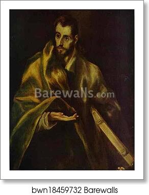 St. James the Greater by El Greco, Art Print