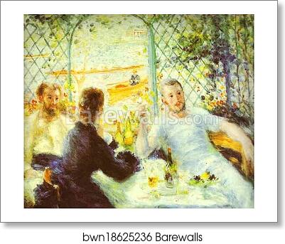 The Luncheon of the Boating Party by Pierre-Auguste Renoir, Art Print The Luncheon of the Boating Party by Pierre-Auguste Renoir, Art Print