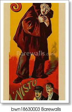 Les représentations de "Mévisto" à la Scala by Maximilien Luce, Art Print Les représentations de "Mévisto" à la Scala by Maximilien Luce, Art Print