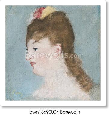 Méry Laurent by Édouard Manet, Art Print
