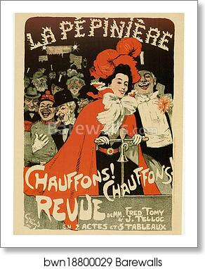 Le Concert de la Pépinière "Chauffons! Chauffons!" by Jules-Alexandre Grün, Art Print