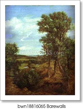 Dedham Vale by John Constable, Art Print