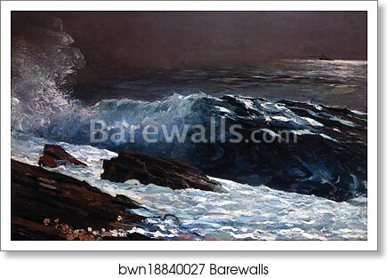 Sunlight on the Coast by Winslow Homer, Art Print