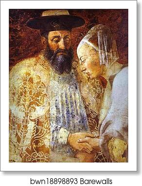 Legend of the True Cross: the Queen of Sheba Meeting with Solomon. Detail by Piero Della Francesca, Art Print Legend of the True Cross: the Queen of Sheba Meeting with Solomon. Detail by Piero Della Francesca, Art Print