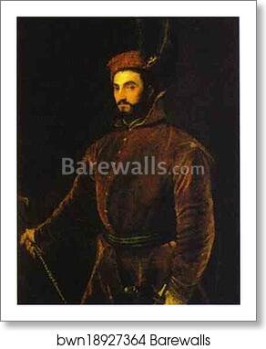 Portrait of Ippolito de' Medici by Titian, Art Print