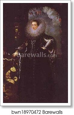 Portrait of a Woman by Peter Paul Rubens, Art Print