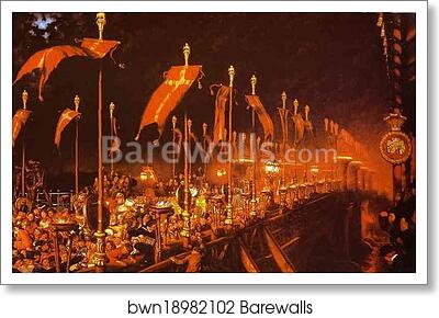 London Bridge on the Night of the Wedding of the Prince and Princess of Wales by William Holman Hunt, Art Print London Bridge on the Night of the Wedding of the Prince and Princess of Wales by William Holman Hunt, Art Print