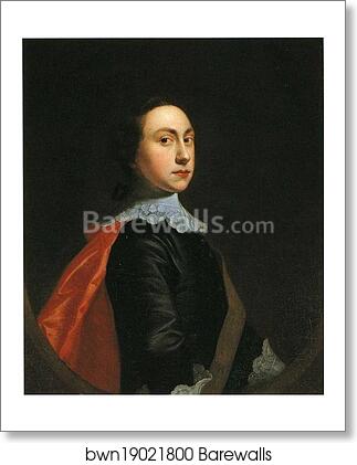 Self-Portrait at the Age of about Twenty by Joseph Wright Of Derby, Art Print Self-Portrait at the Age of about Twenty by Joseph Wright Of Derby, Art Print