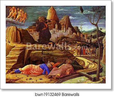 Agony in the Garden by Andrea Mantegna, Art Print