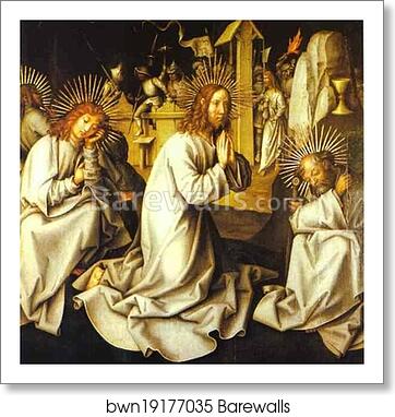 The Agony in the Garden by Hans Holbein The Elder, Art Print