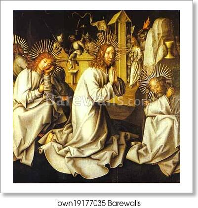 The Agony in the Garden by Hans Holbein The Elder, Art Print The Agony in the Garden by Hans Holbein The Elder, Art Print