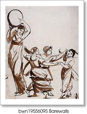 Study for 'The Levenson-Gower Children' by George Romney, Art Print Study for 'The Levenson-Gower Children' by George Romney, Art Print