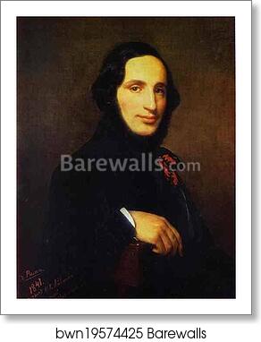 Portrait of the Artist Ivan Aivazovsky by Alexey Tyranov, Art Print Portrait of the Artist Ivan Aivazovsky by Alexey Tyranov, Art Print