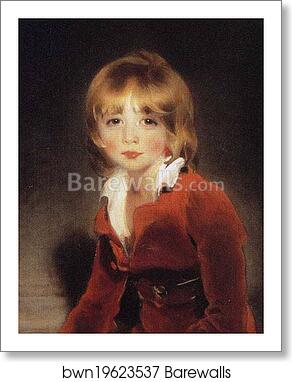The Children of Ayscoghe Boucherett. Detail by Sir Thomas Lawrence, Art Print The Children of Ayscoghe Boucherett. Detail by Sir Thomas Lawrence, Art Print