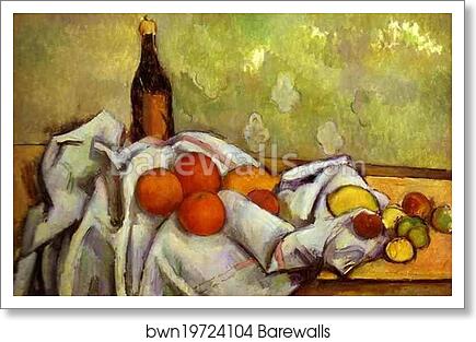 Still Life by Paul Cézanne, Art Print