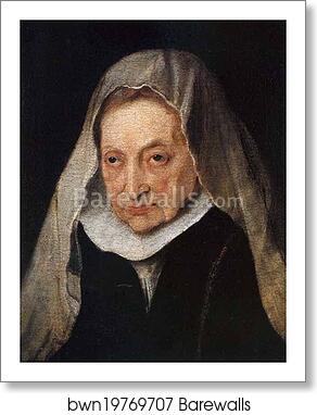 Portrait of Sofonisba Anguissola by Sir Anthony Van Dyck, Art Print